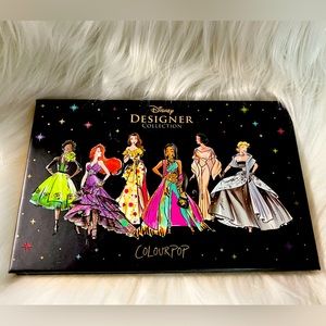 Disney princess designer eyeshadow pallet colourpop
